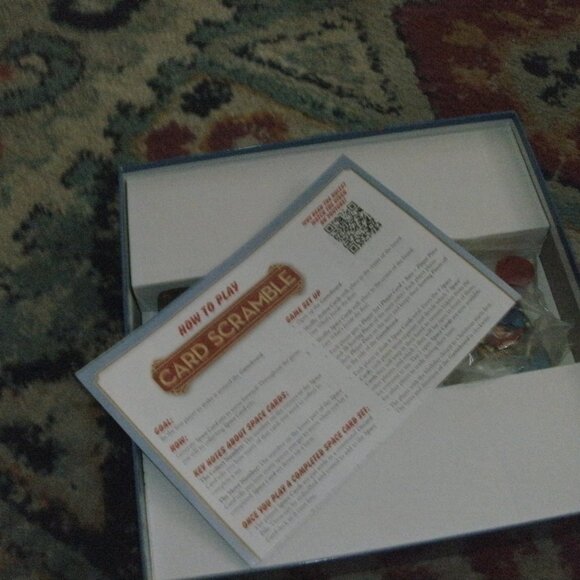 Card Scramble Family Board Game National Lampoon's Christmas Vacation ~ COMPLETE - Picture 5 of 6